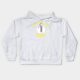 No Kidding, I Am Simply the GOAT Kids Hoodie